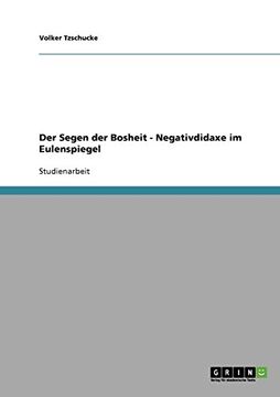 portada Der Segen der Bosheit - Negativdidaxe im Eulenspiegel (German Edition)