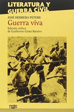 portada Guerra Viva (Literatura y Guerra Civil)
