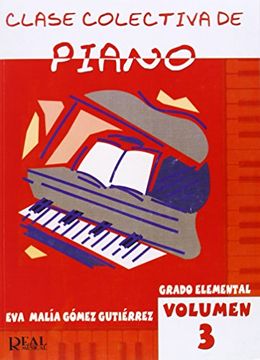portada Clase Colectiva de Piano, Grado Elemental, Volumen 3