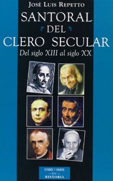 portada Santoral del Clero Secular. Del Siglo Xiii al Siglo xx (in Spanish)