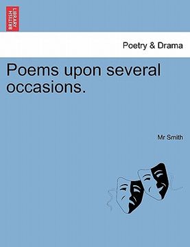 portada poems upon several occasions. (en Inglés)