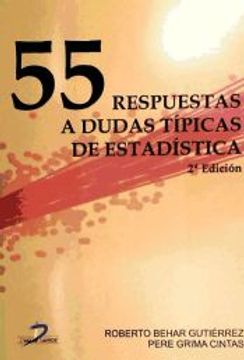 portada 55 Respuestas a Dudas Típicas de Estadística (in Spanish)