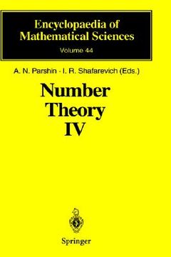 portada number theory iv: transcendental numbers (in English)