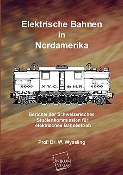 portada Elektrische Bahnen in Nordamerika (German Edition)