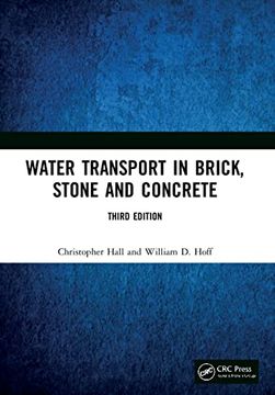 portada Water Transport in Brick, Stone and Concrete (en Inglés)