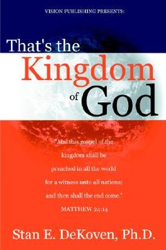 portada that's the kingdom of god (in English)