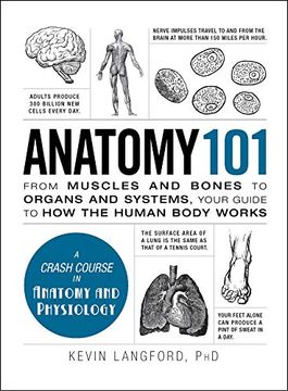portada Anatomy 101: From Muscles and Bones to Organs and Systems, Your Guide to how the Human Body Works (Adams 101) (in English)