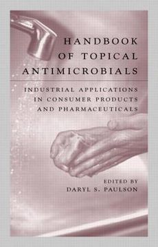 portada handbook of topical antimicrobials (en Inglés)