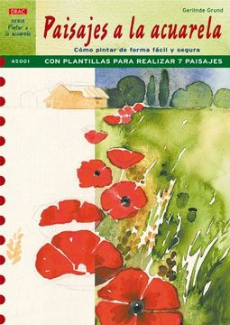 portada Serie Pintar a la Acuarela nº 1. Paisajes a la Acuarela (in Spanish)