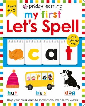 portada Priddy Learning: My First Let'S Spell: 1 (in English)