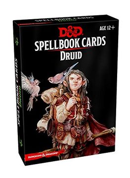 portada Spellbook Cards: Druid (Dungeons & Dragons Spellbook Cards) (en Inglés)