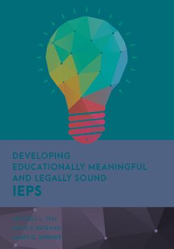 portada Developing Educationally Meaningful and Legally Sound IEPs (in English)