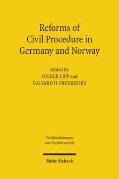 portada Reforms of Civil Procedure in Germany and Norway (en Inglés)