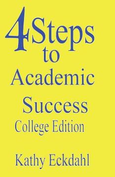 portada 4 steps to academic success (in English)
