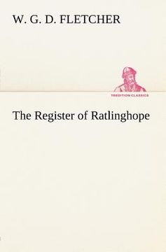 portada the register of ratlinghope (en Inglés)
