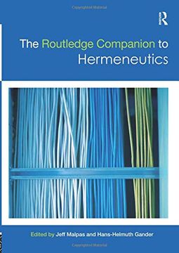 portada The Routledge Companion to Hermeneutics (Routledge Philosophy Companions) (en Inglés)