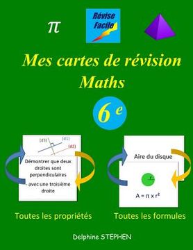 portada Mes cartes de révision Maths 6e (en Francés)