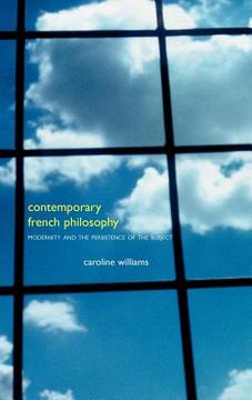 portada contemporary french philosophy (en Inglés)