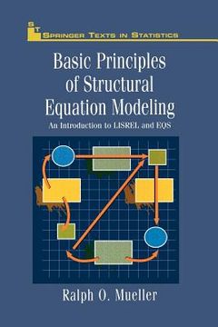 portada basic principles of structural equation modeling: an introduction to lisrel and eqs (en Inglés)