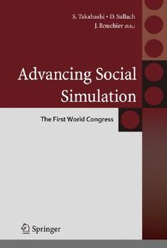 portada advancing social simulation: the first world congress (en Inglés)