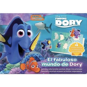 portada Buscando a Dory: El Fabuloso Mundo de Dory (in Spanish)