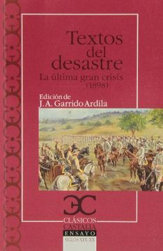portada Textos del Desastre (Clásicos Castalia) (in Spanish)