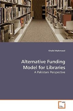 portada alternative funding model for libraries (en Inglés)
