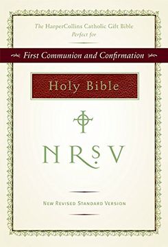 portada NRSV HarperCollins Catholic Gift Bible (burgundy) 