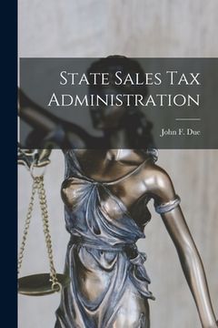 portada State Sales Tax Administration (in English)