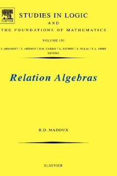 portada relation algebras (en Inglés)