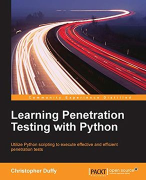 portada Learning Penetration Testing With Python (en Inglés)