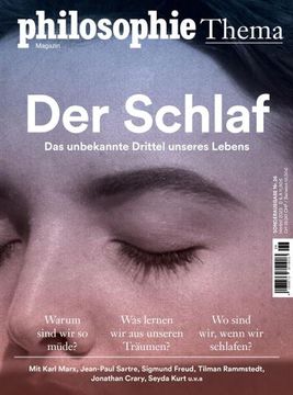 portada Philosophie Magazin Sonderausgabe "Schlaf" (en Alemán)