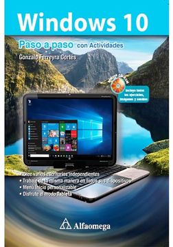 portada Windows 10 - Paso a Paso con Actividades