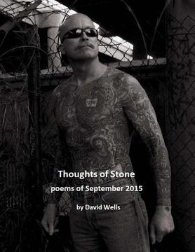 portada Thoughts of Stone: poems of September 2015 (en Inglés)