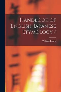 portada Handbook of English-Japanese Etymology / (en Inglés)