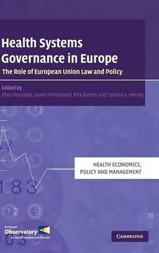 portada Health Systems Governance in Europe (Health Economics, Policy and Management) (en Inglés)