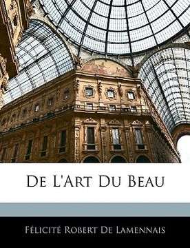 portada De L'art Du Beau (in French)