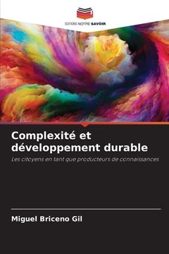 portada Complexité et développement durable (en Francés)