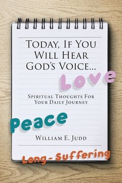 portada Today, If You Will Hear God's Voice...: Spiritual Thoughts for Your Daily Journey