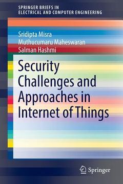 portada Security Challenges and Approaches in Internet of Things (en Inglés)
