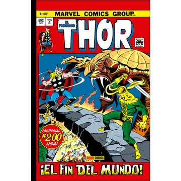 portada Marvel Gold. El Poderoso Thor 5 ¡El fin del mundo!