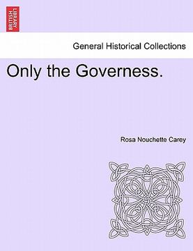 portada only the governess.