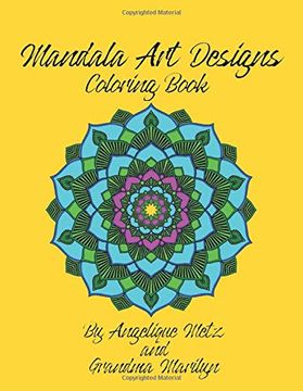 portada Mandala art Designs Coloring Book (en Inglés)