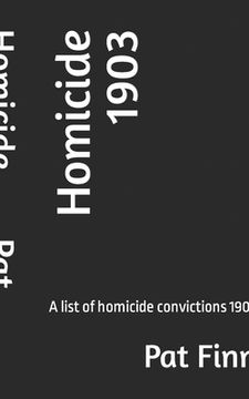 portada Homicide 1903 (en Inglés)
