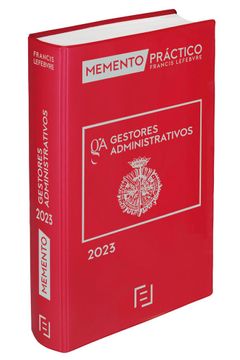 portada MEMENTO PRACTICO GESTORES ADMINISTRATIVOS 2023