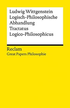portada Logisch-Philosophische Abhandlung. Tractatus Logico-Philosophicus (en Alemán)