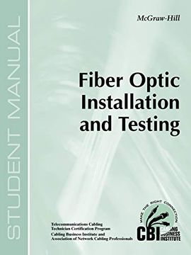 portada Fiber Optic Installation and Testing (400) (en Inglés)