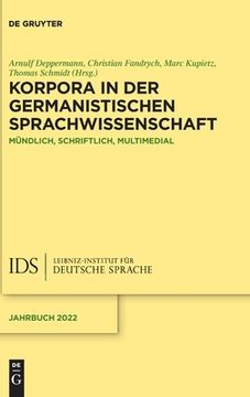 portada Korpora in der germanistischen Sprachwissenschaft (in German)