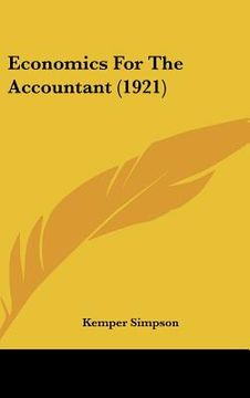 portada economics for the accountant (1921) (en Inglés)