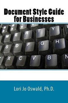 portada Document Style Guide for Businesses (en Inglés)